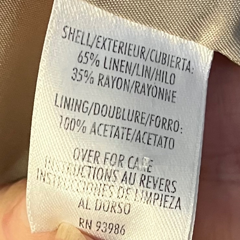 Linen Blazer - Picture 4 of 4